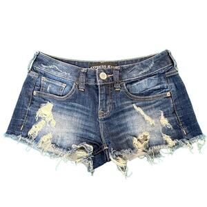 Express Jeans Denim Cut-off Shorts